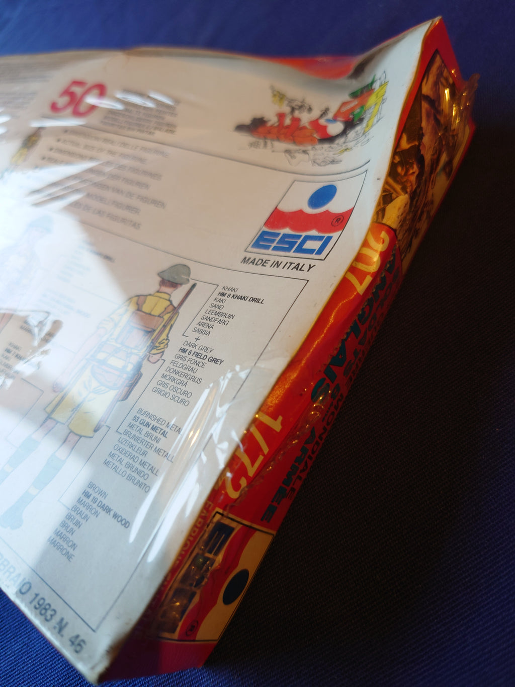 Esci 1/72 World War Two British 8th Army Soldiers (207)