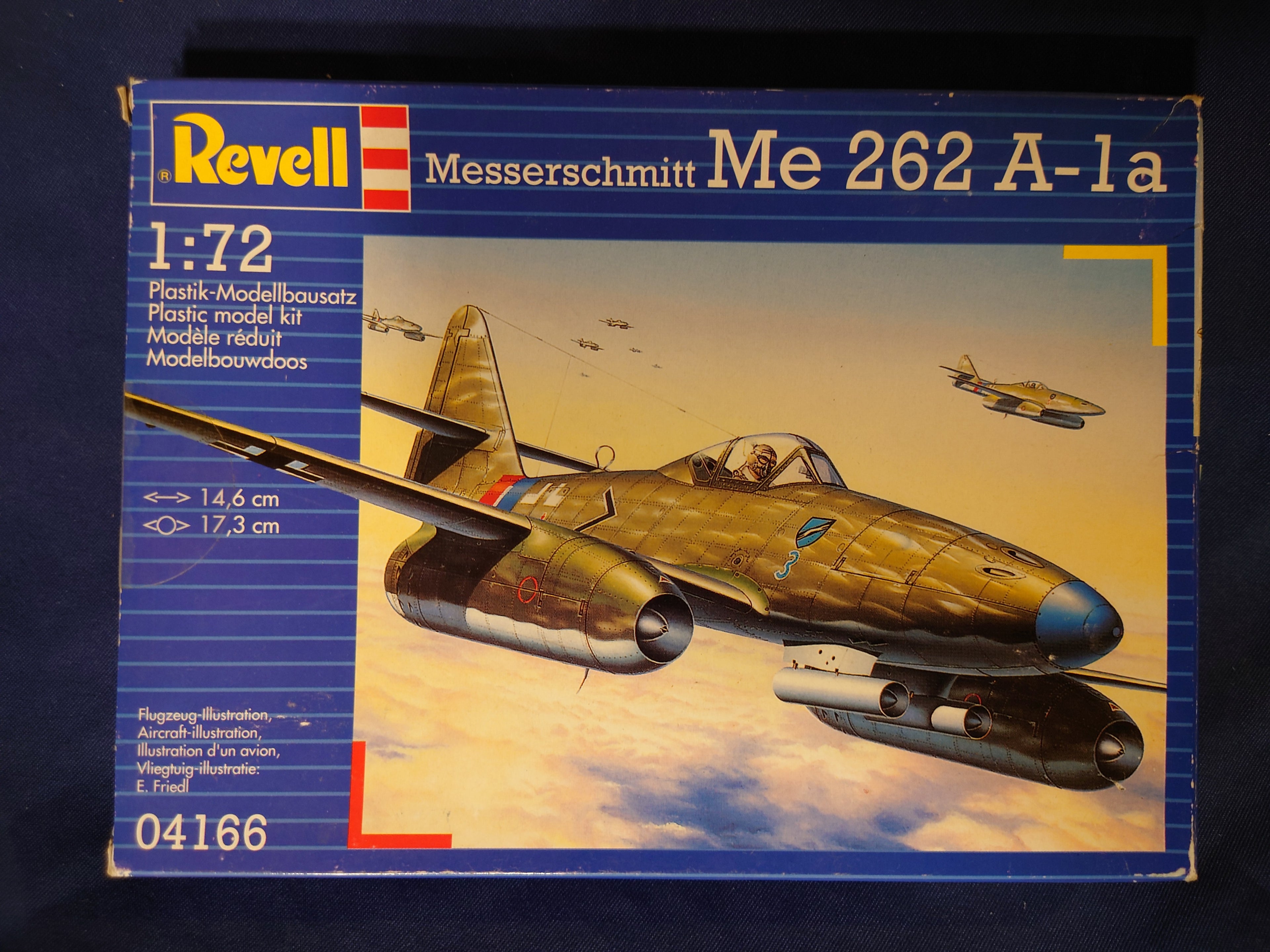 Revell 1/72 Messerschmitt Me 262 A-1a (04166)