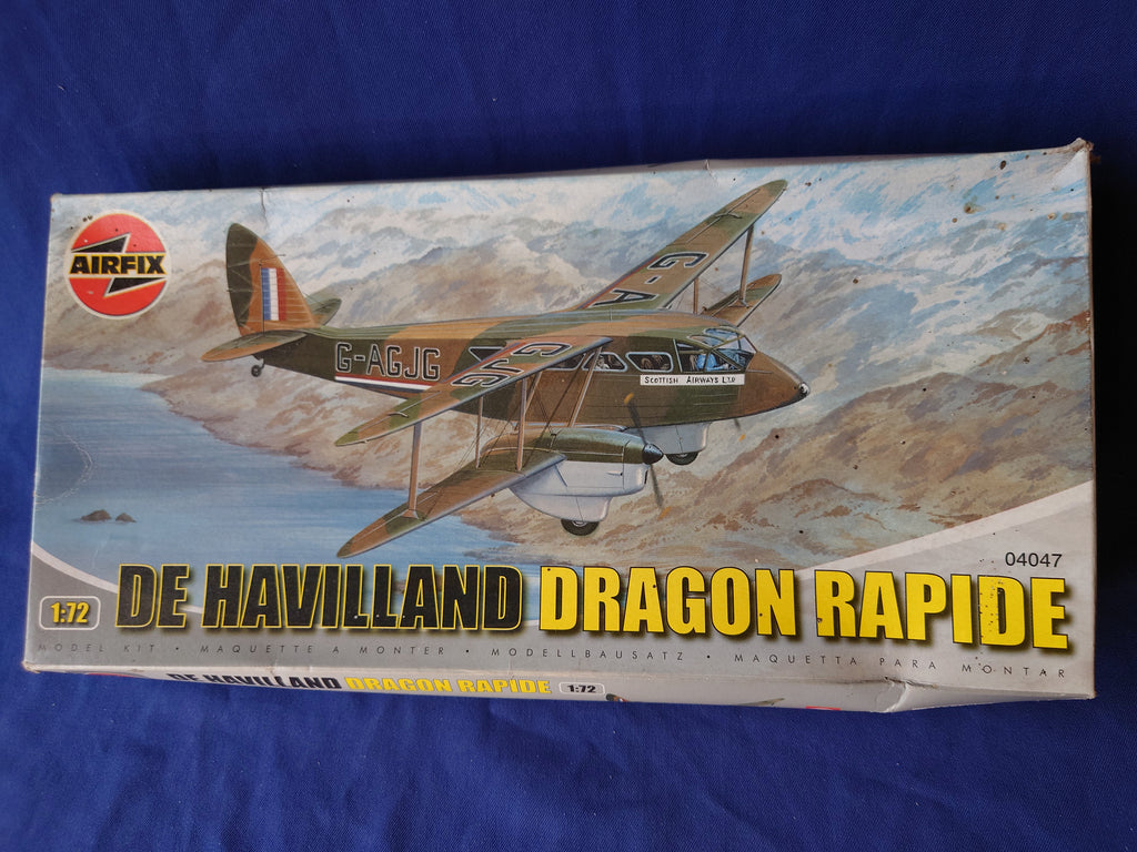 Airfix 1/72 De Havilland Dragon Rapide (04047)