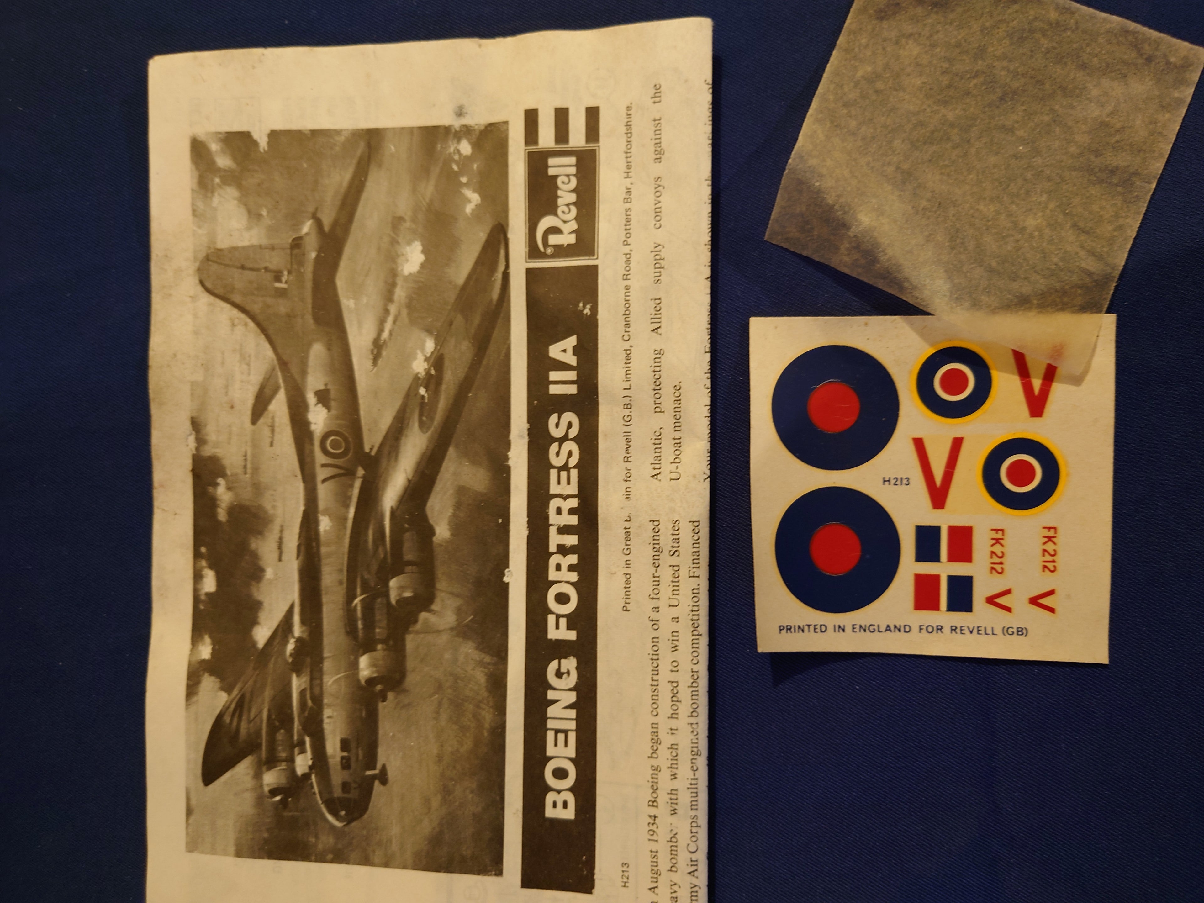 Revell 1/72 Boeing Fortress IIA (H-213)