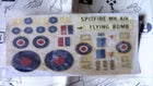 Frog 1/72 Supermarine Spitfire Mk 14 & German 'Flying Bomb' (F194)
