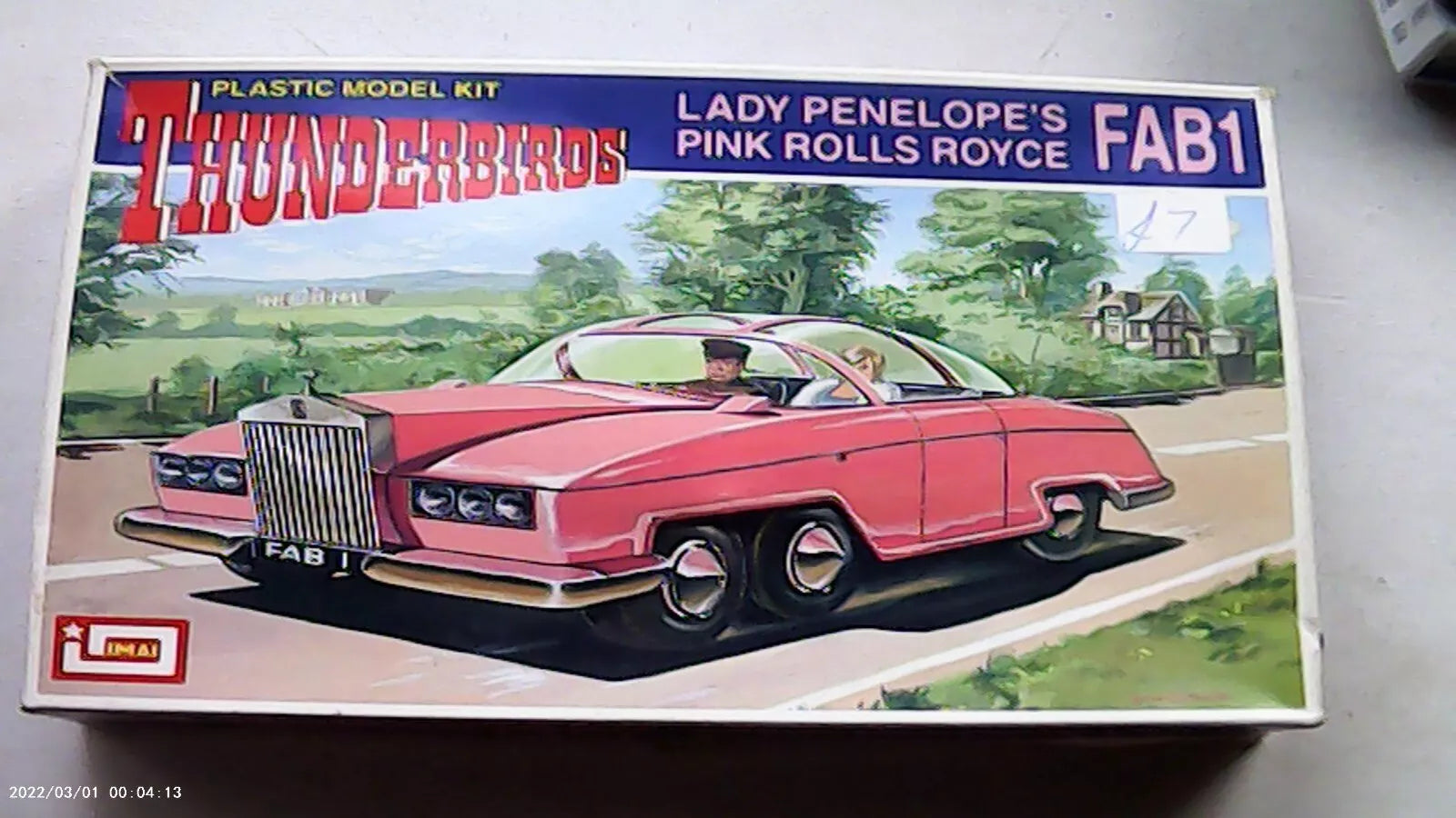 Imai-Amerang (No Scale) Lady Penelope's Pink Rolls Royce FAB 1 (IB-093)
