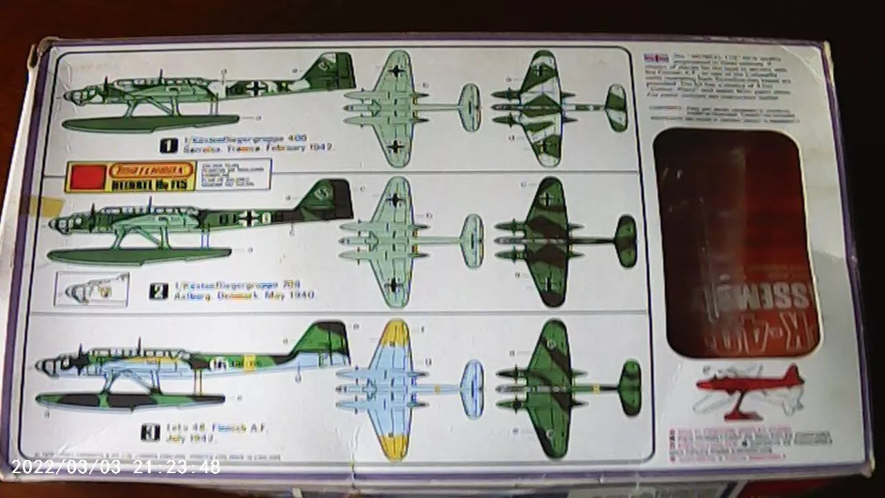 Matchbox 1/72 Heinkel He 115 (PK-401)