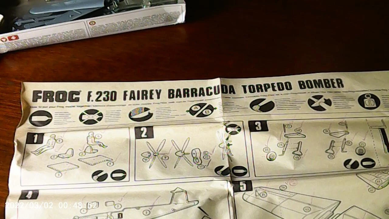 Frog 1/72 Fairey Barracuda Mk. II (F230)