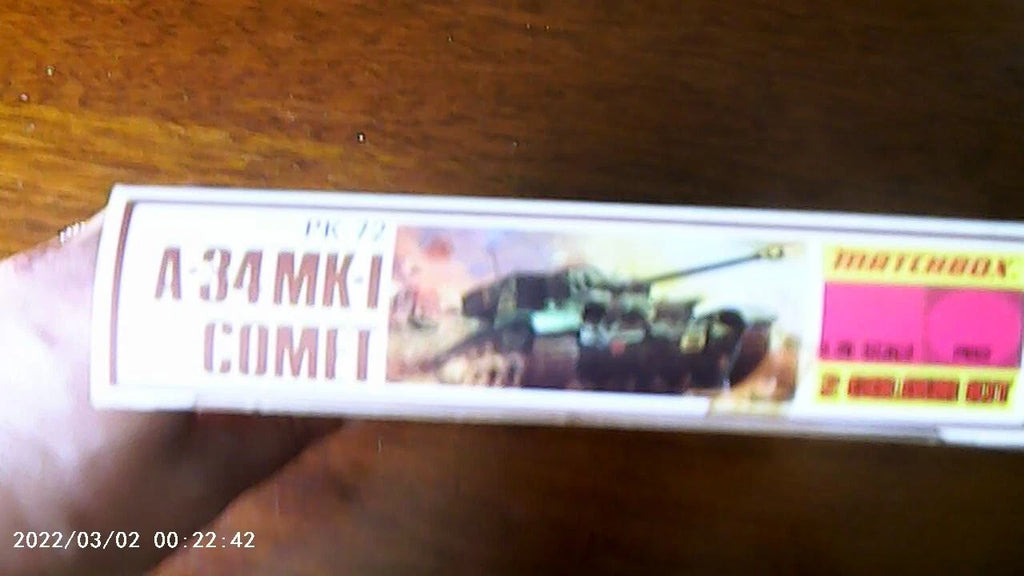 Matchbox 1/76 A-34 Mk-1 Comet (PK-72)