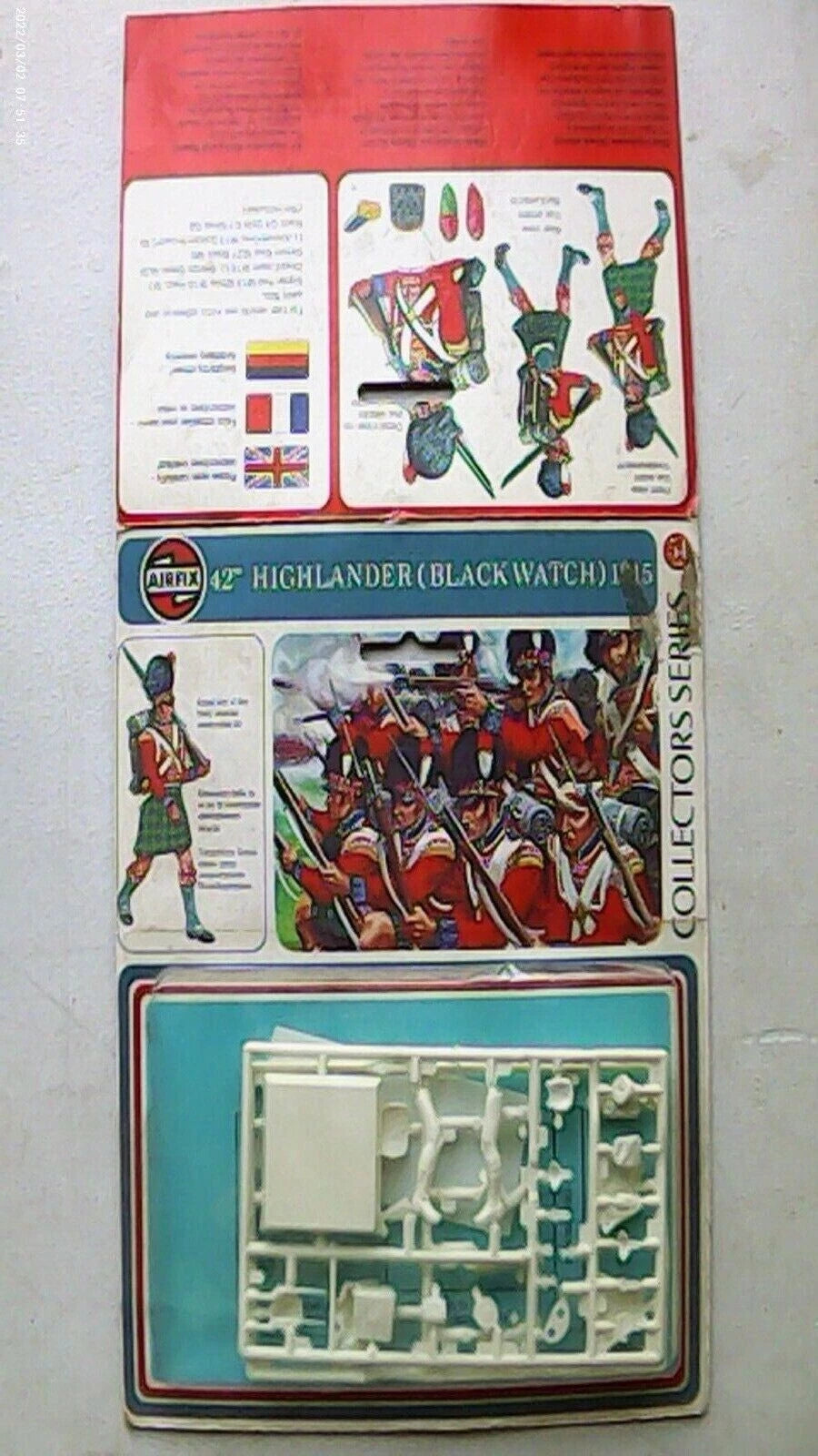 Airfix 54mm 1/35 42nd Highlander (Blackwatch) 1915 (01552-9)