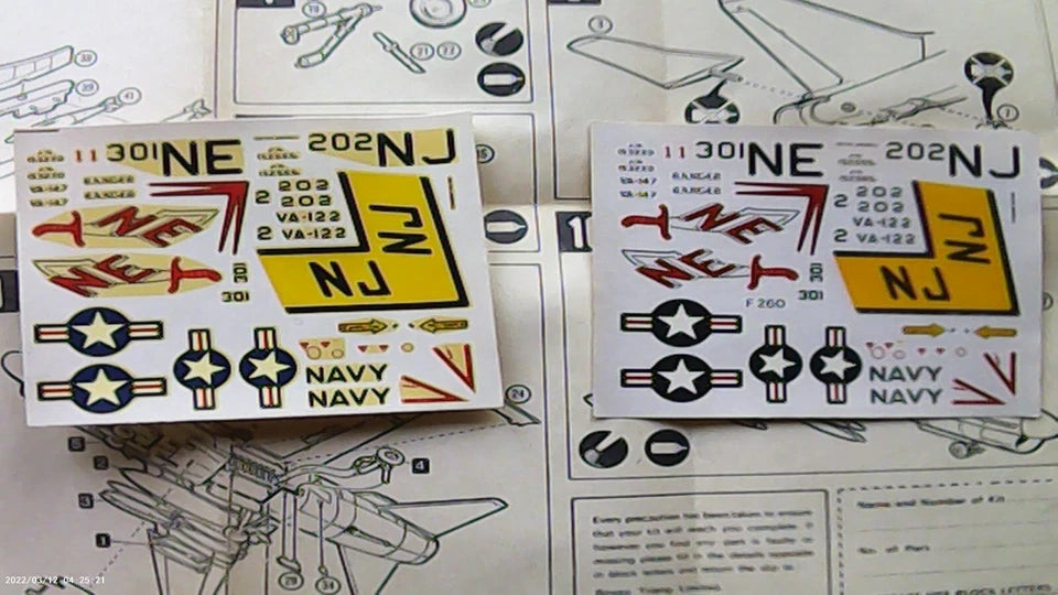 Frog 1/72 L.T.V. A-7A Corsair 2 (F260)
