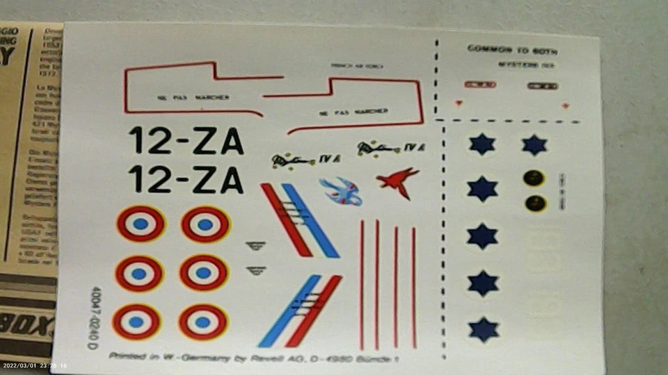 Matchbox 1/72 Dassault Mystère IV.A (40047)