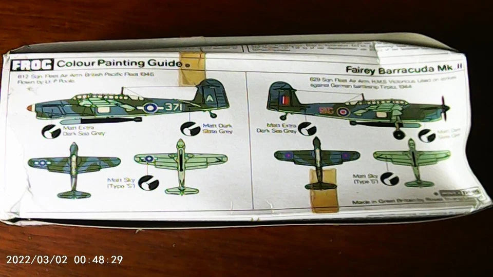 Frog 1/72 Fairey Barracuda Mk. II (F230)