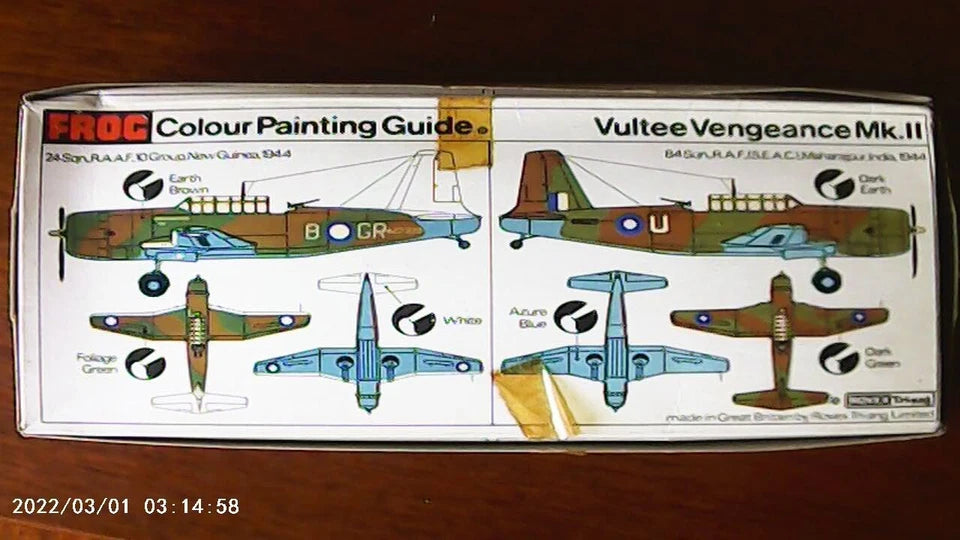 Frog 1/72 Vultee Vengeance Mk II (F199)