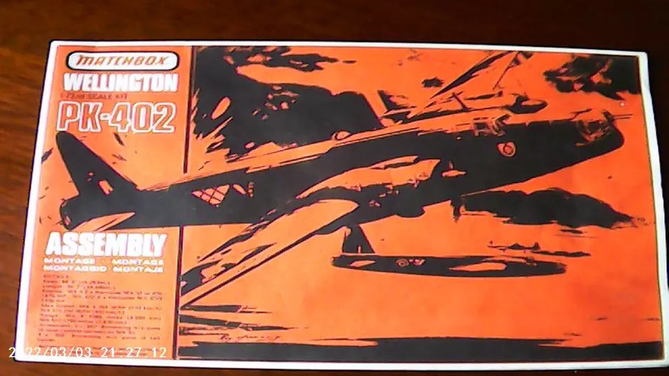 Matchbox 1/72 Wellington Mk. X (PK-402)