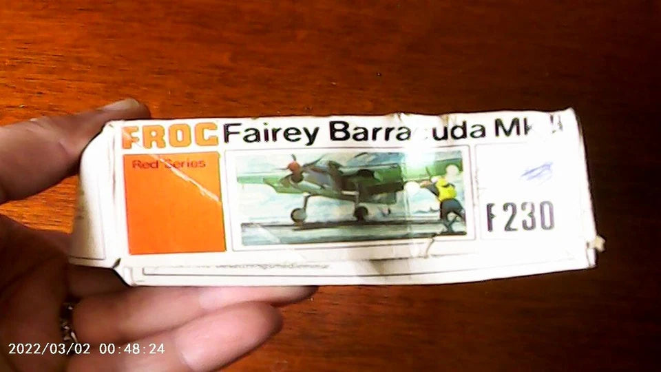 Frog 1/72 Fairey Barracuda Mk. II (F230)