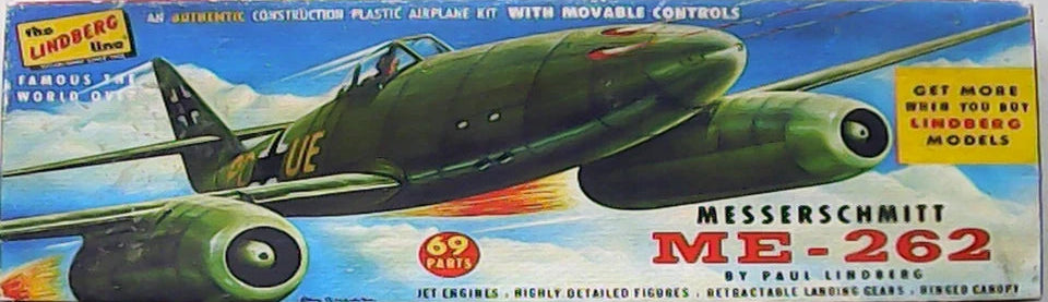 The Lindberg Line 1/4 Scale 1/48 Messerschmitt Me-262 (538-98)