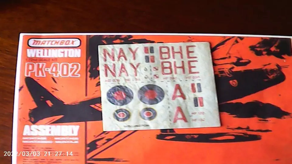 Matchbox 1/72 Wellington Mk. X (PK-402)