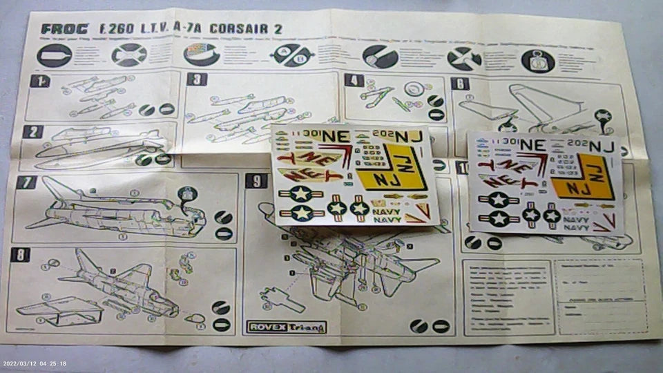 Frog 1/72 L.T.V. A-7A Corsair 2 (F260)