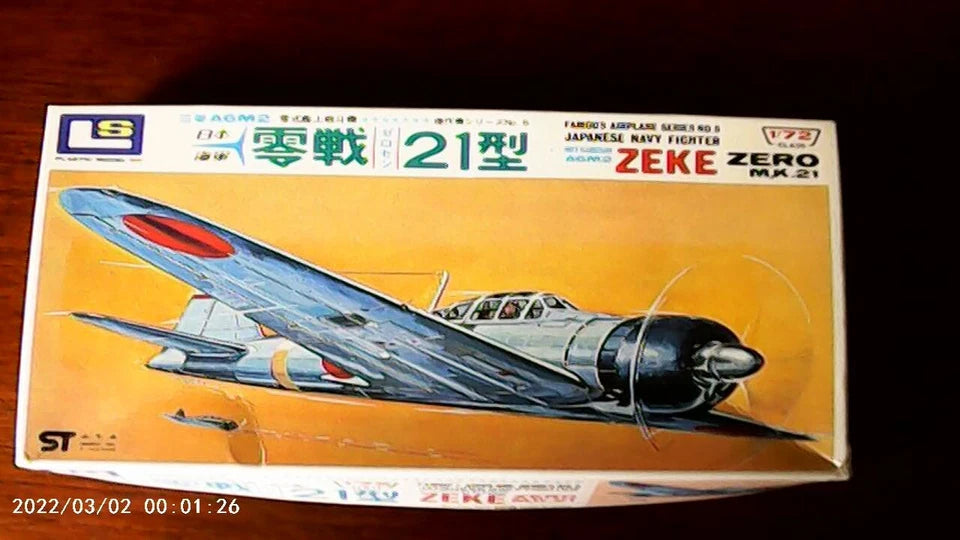 LS Models 1/72 Mitsubishi A6M2 Zeke Zero Mk.21 (105:100)