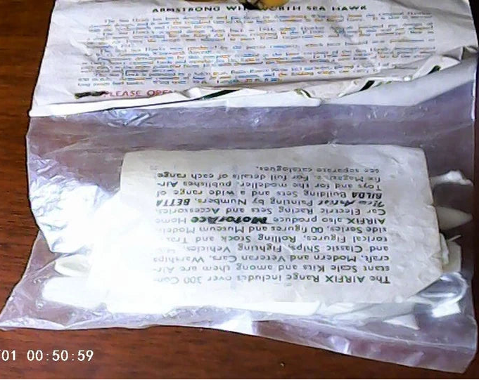 Airfix 1/72 Armstrong Whitworth Seahawk (105)