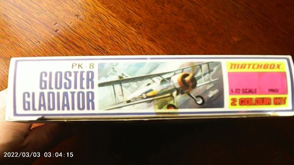 Matchbox 1/72 Gloster Gladiator (PK-8)