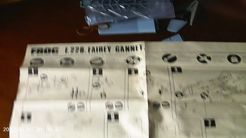 Frog 1/72 Fairey Gannet A.S. Mk I or Mk 4 (F228)