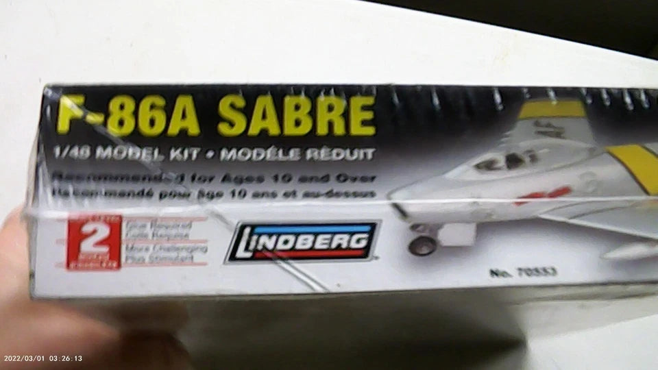 The Lindberg Line 1/48 F-86A Sabre (70553)