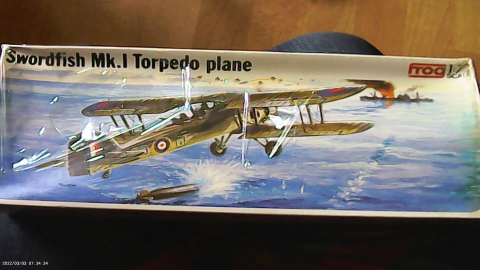 Frog 1/72 Swordfish Mk. I Torpedo Plane (Film Sealed) (F258)