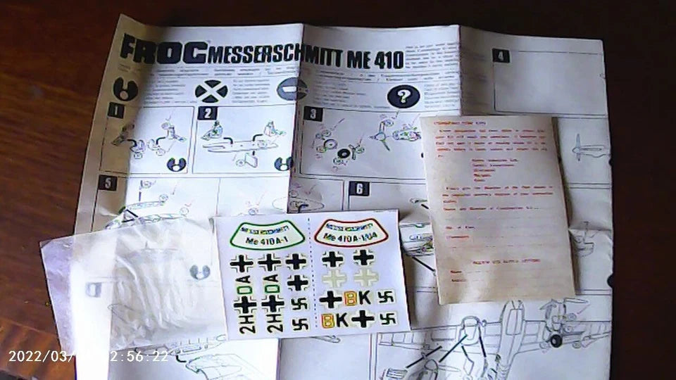 Frog 1/72 Messerschmitt Me 410 Hornet (F178)