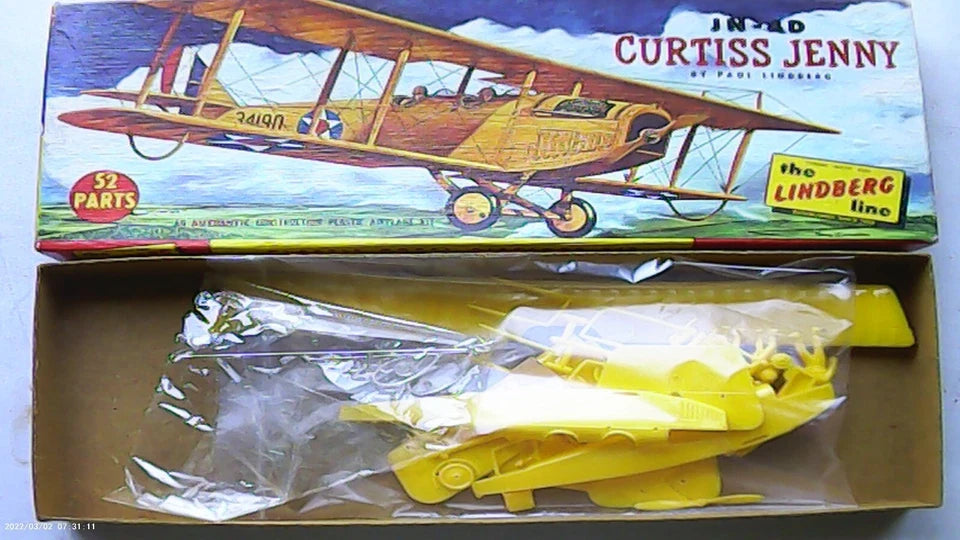 The Lindberg Line 1/48 JN-4D Curtiss Jenny (534-98)