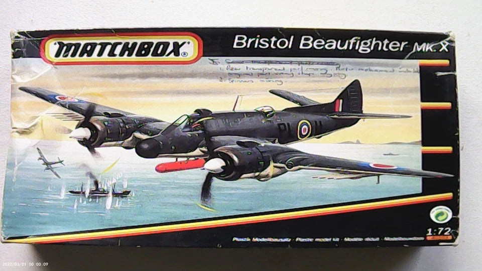 Matchbox 1/72 Bristol Beaufighter Mk.X (40103)