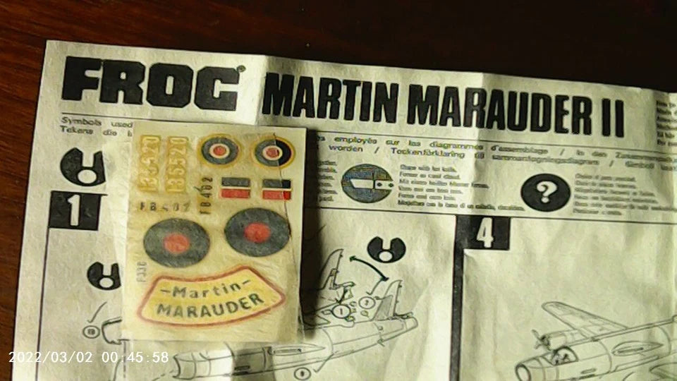 Frog 1/72 Martin Marauder II (F338)