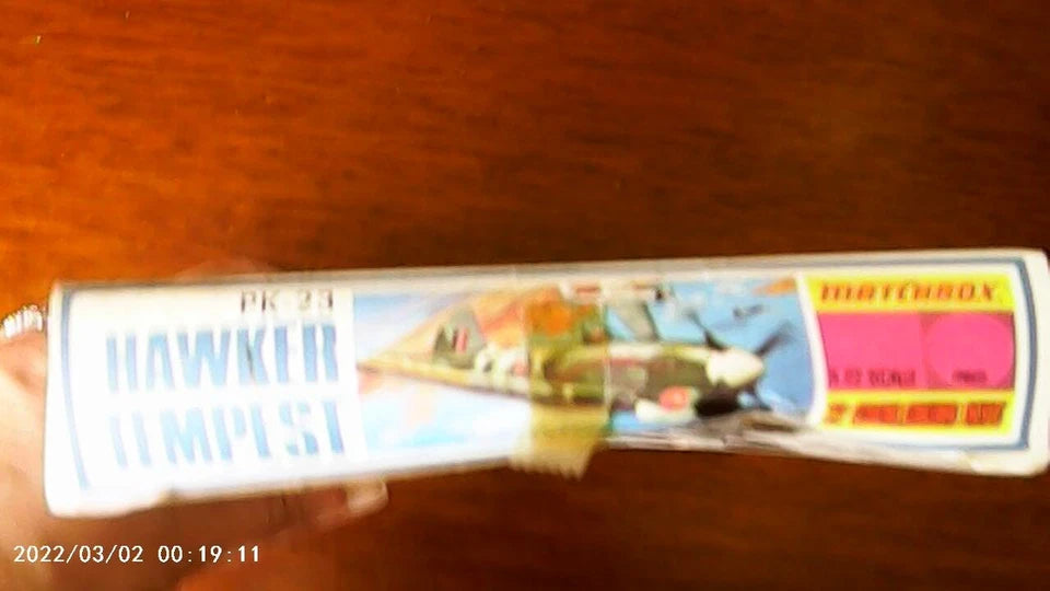Matchbox 1/72 Hawker Tempest (PK-23)