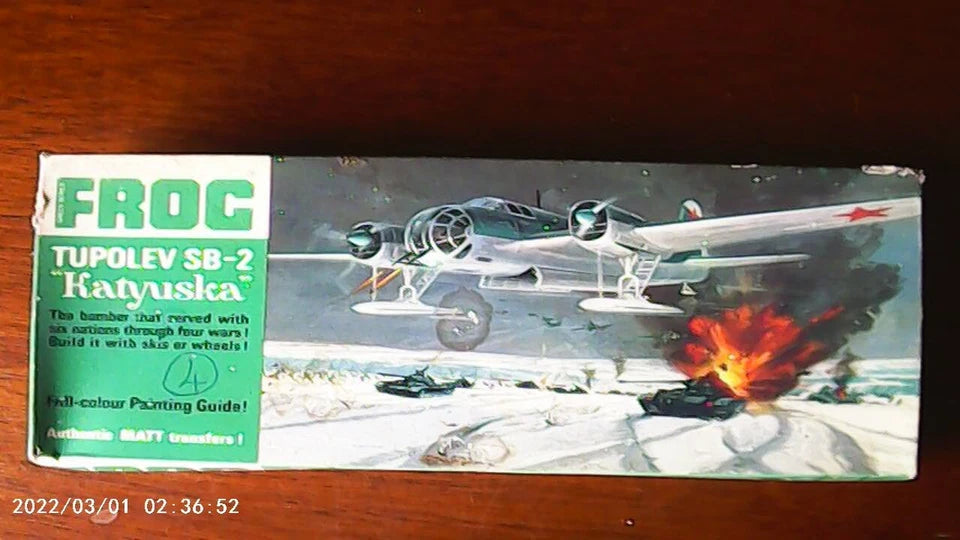 Frog 1/72 Tupolev SB-2 "Katyuska" (F176)
