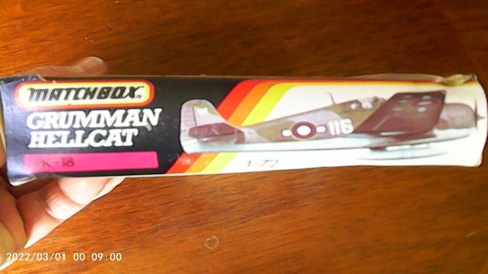 Matchbox 1/72 Grumman Hellcat (PK-18)
