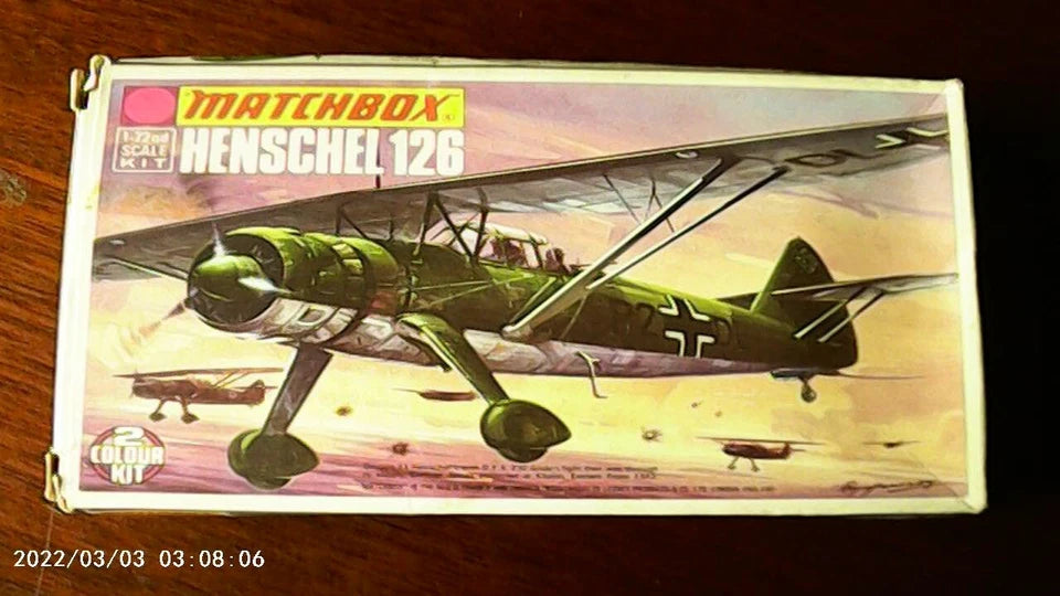 Matchbox 1/72 Henschel HS/126 (PK-26)