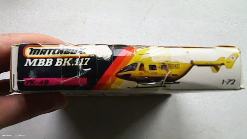Matchbox 1/72 Messerschmitt Bolkow-Blohm BK.117 (PK-48)