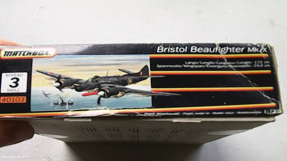 Matchbox 1/72 Bristol Beaufighter Mk.X (40103)