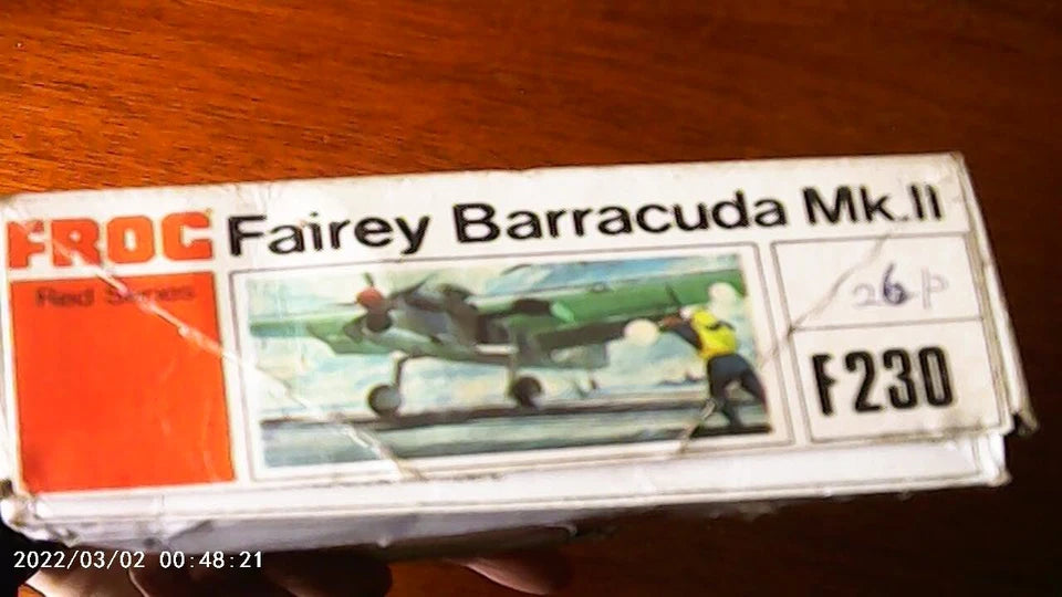 Frog 1/72 Fairey Barracuda Mk. II (F230)