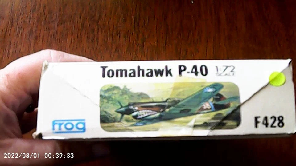 Frog 1/72 Tomahawk P-40 (F428)