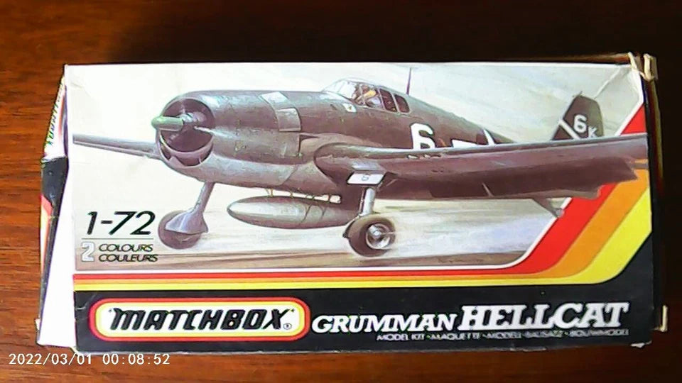 Matchbox 1/72 Grumman Hellcat (PK-18)