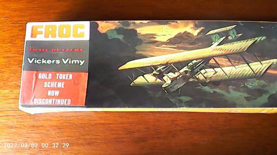 Frog 1/72 Vickers Vimy (F163)