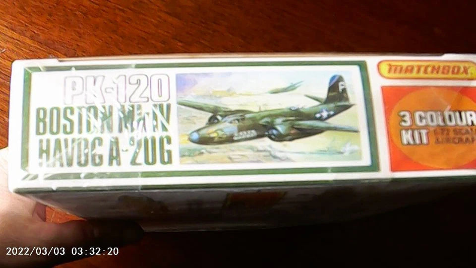 Matchbox 1/72 Douglas Boston Mk IV Havoc A-20G (Film Sealed) (PK-120)