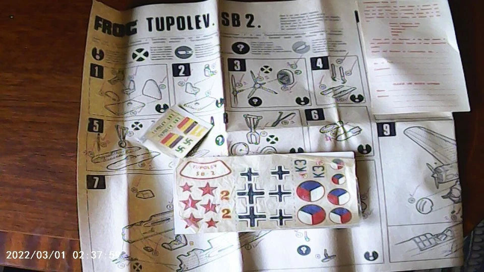 Frog 1/72 Tupolev SB-2 "Katyuska" (F176)