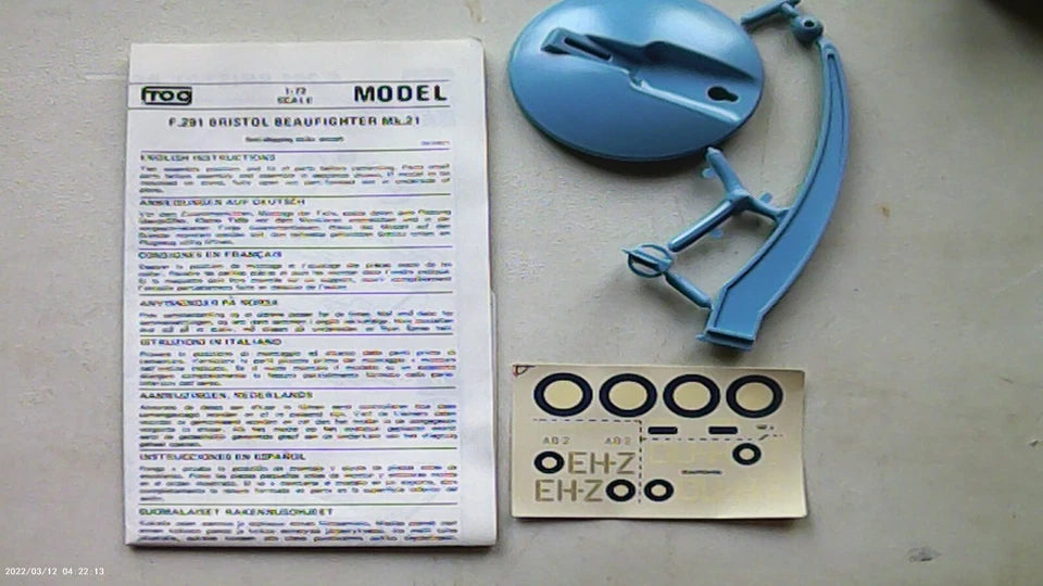 Frog 1/72 Beaufighter Mk. 21 Anti-Shipping Strike Fighter (F291)