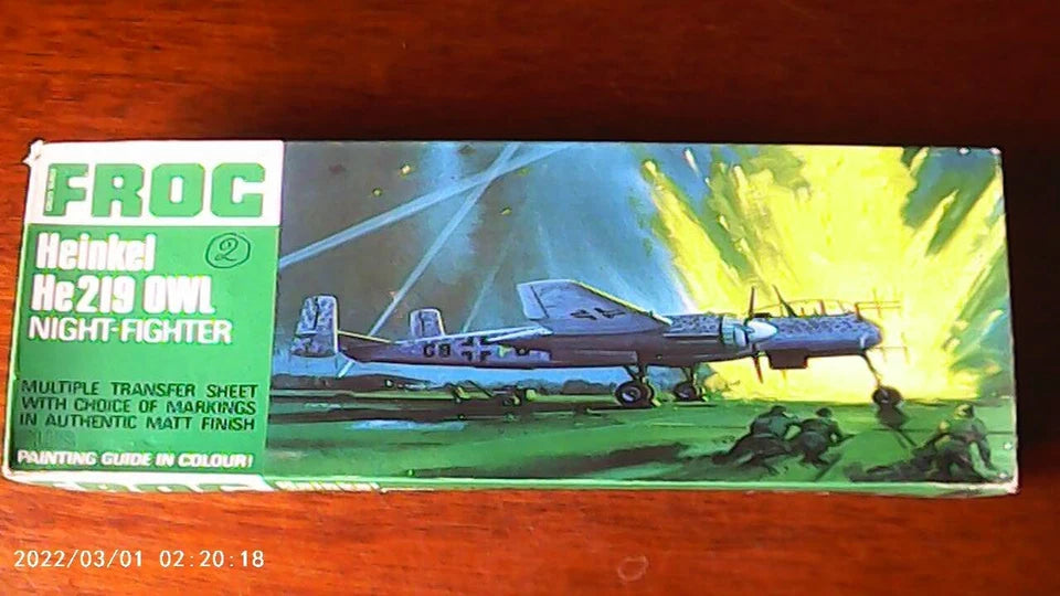 Frog 1/72 Heinkel He219 Owl Night-Fighter (F177)