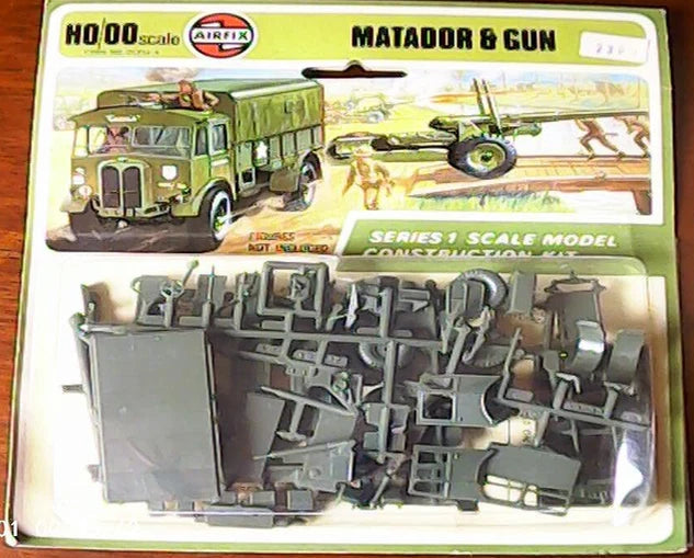 Airfix HO/OO 1/76 AEC Matador and 5.5" Gun (01314-9)