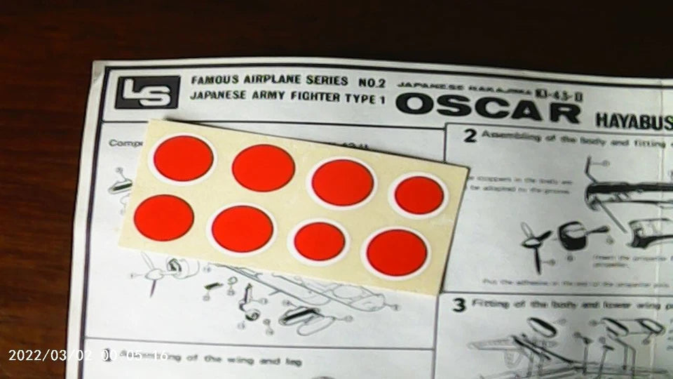 LS Models 1/72 Japanese Army Fighter Type 1 Nakajima Ki-43-II Oscar (102:100)