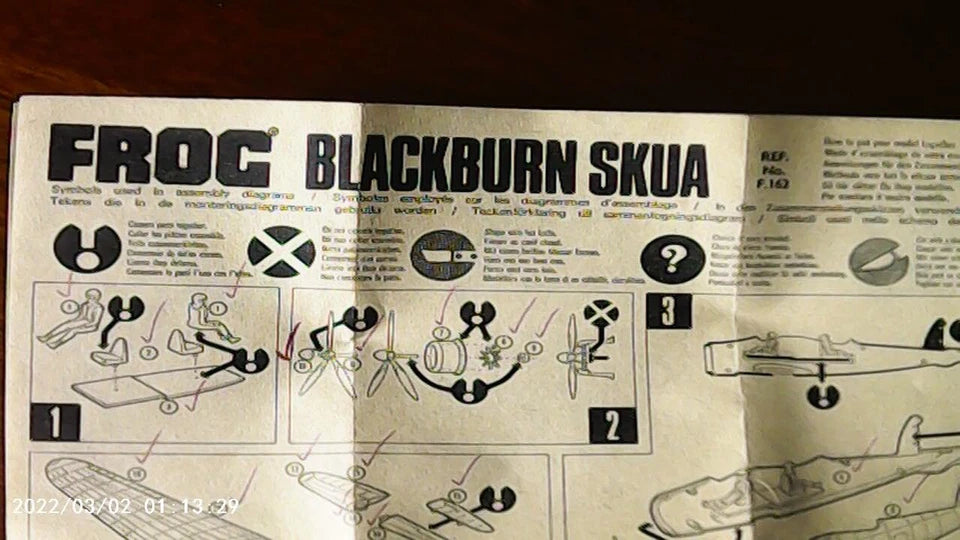 Frog 1/72 Blackburn Skua (F162)