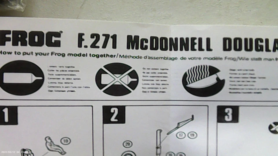 Frog 1/72 McDonnell Douglas A-4 Skyhawk (F271)