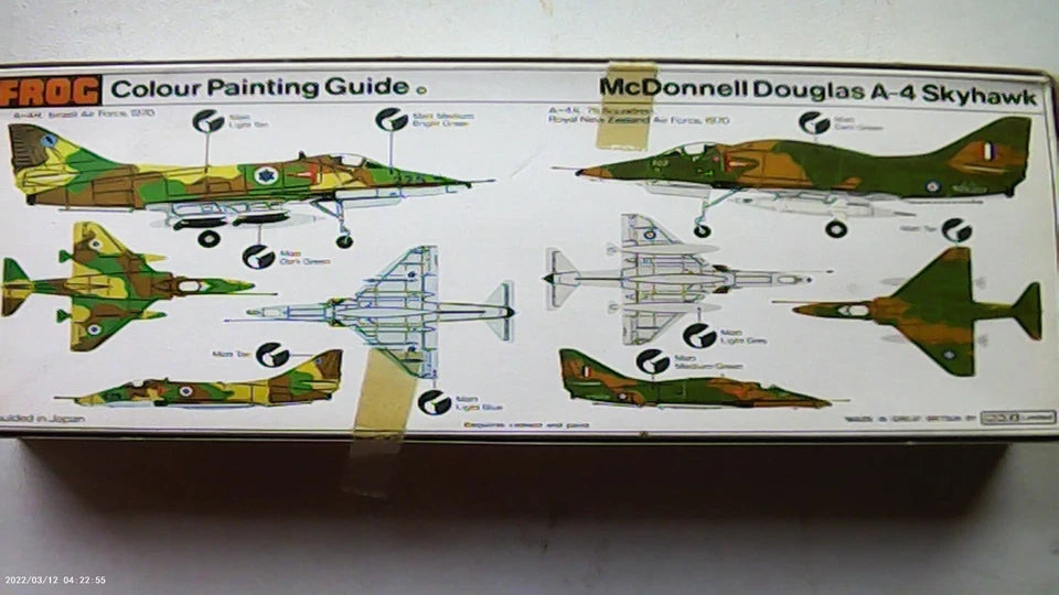 Frog 1/72 McDonnell Douglas A-4 Skyhawk (F271)