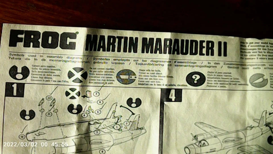 Frog 1/72 Martin Marauder II (F338)