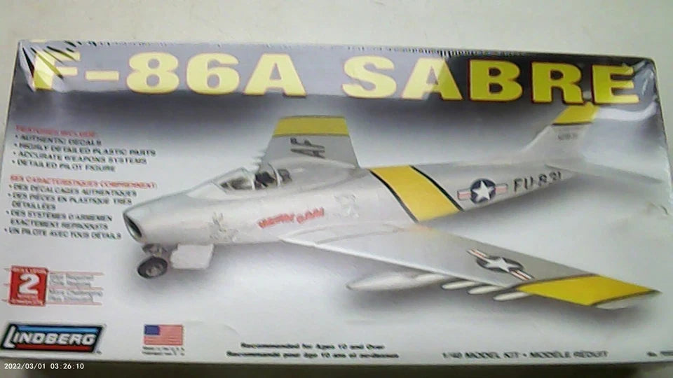 The Lindberg Line 1/48 F-86A Sabre (70553)
